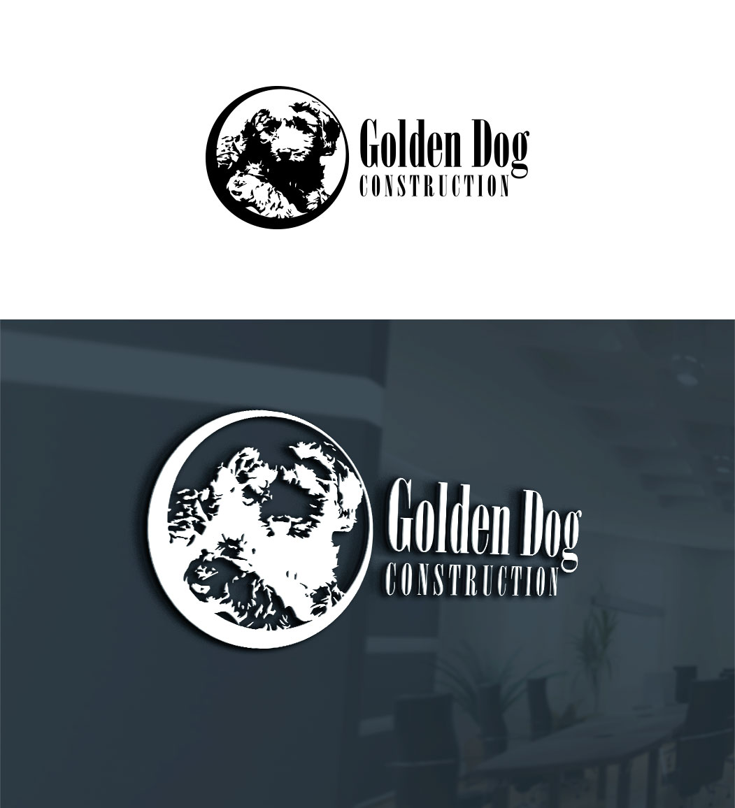 Logo Design for Golden Dog Construction and/or GDC by design new | Design  #24753018