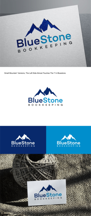 BlueStone Bookkeeping | Logo Design by R Graphic