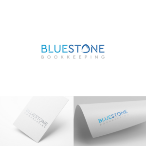 BlueStone Bookkeeping | Logo Design by Amethystica