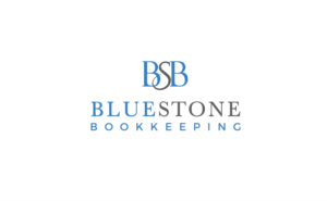 BlueStone Bookkeeping | Logo Design by The Seventh Key Magic