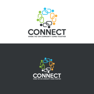 Connect: Where the TDM Community Comes Together | Logo Design by Graphic Bricks