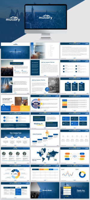 PowerPoint scheme - Mullbry | PowerPoint Design by IndreDesign