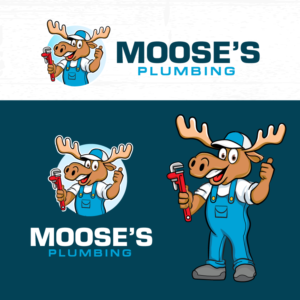 Moose's Plumbing | Logo Design by YAZIKO