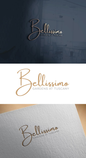 Bellissimo gardens at Tuscany | Logo Design by expert pro