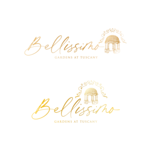 Bellissimo gardens at Tuscany | Logo Design by Samantha Ward Design