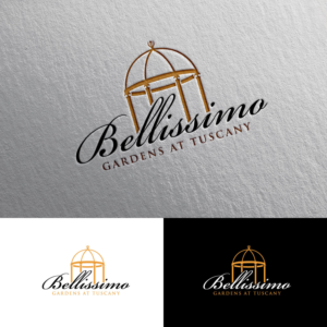 Bellissimo gardens at Tuscany | Logo Design by Rii