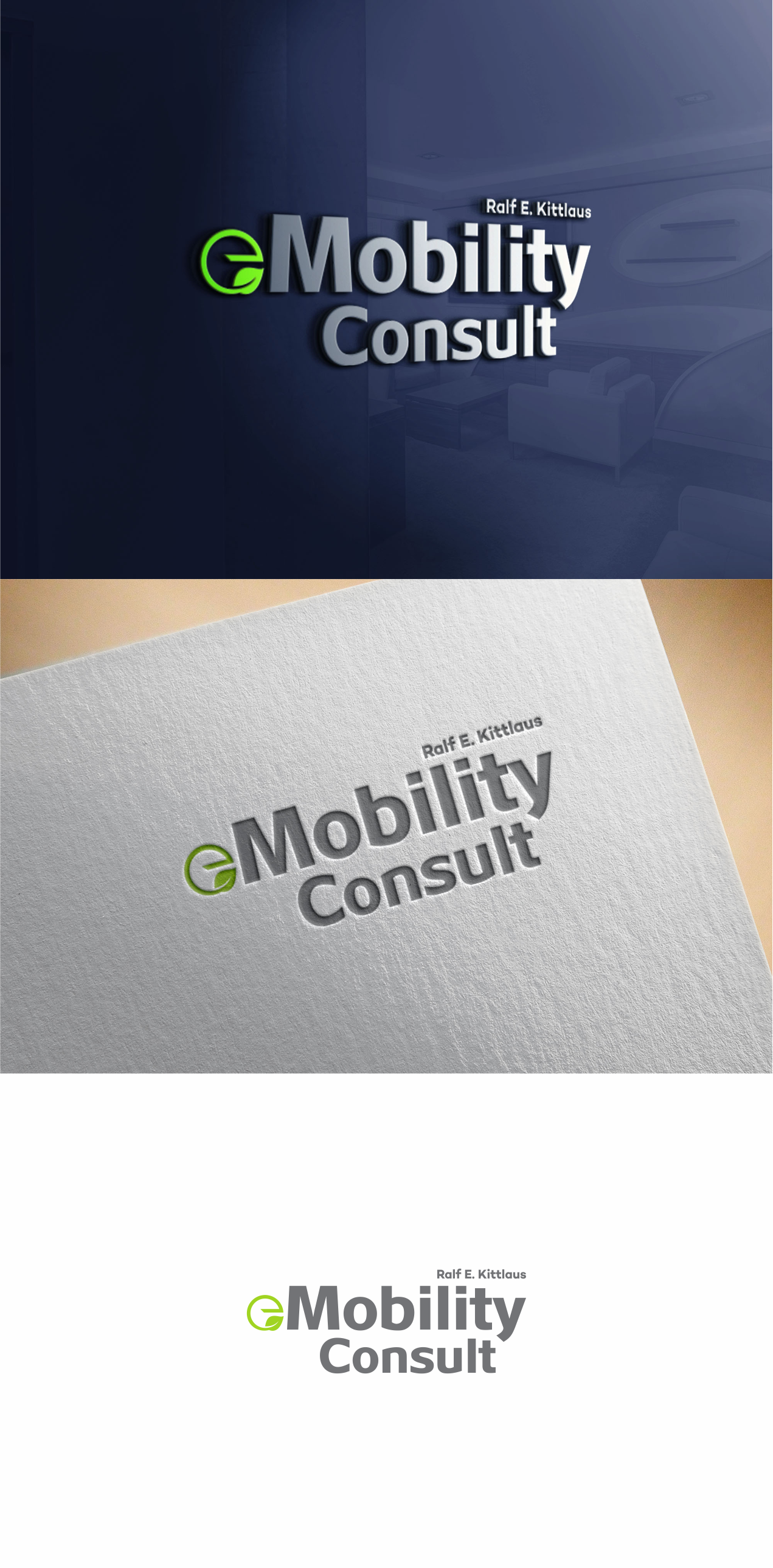 Design de Logo par ViciouSaint pour eMOBILITY CONSULT - Ralf E. Kittlaus & Partners | Design #24745738