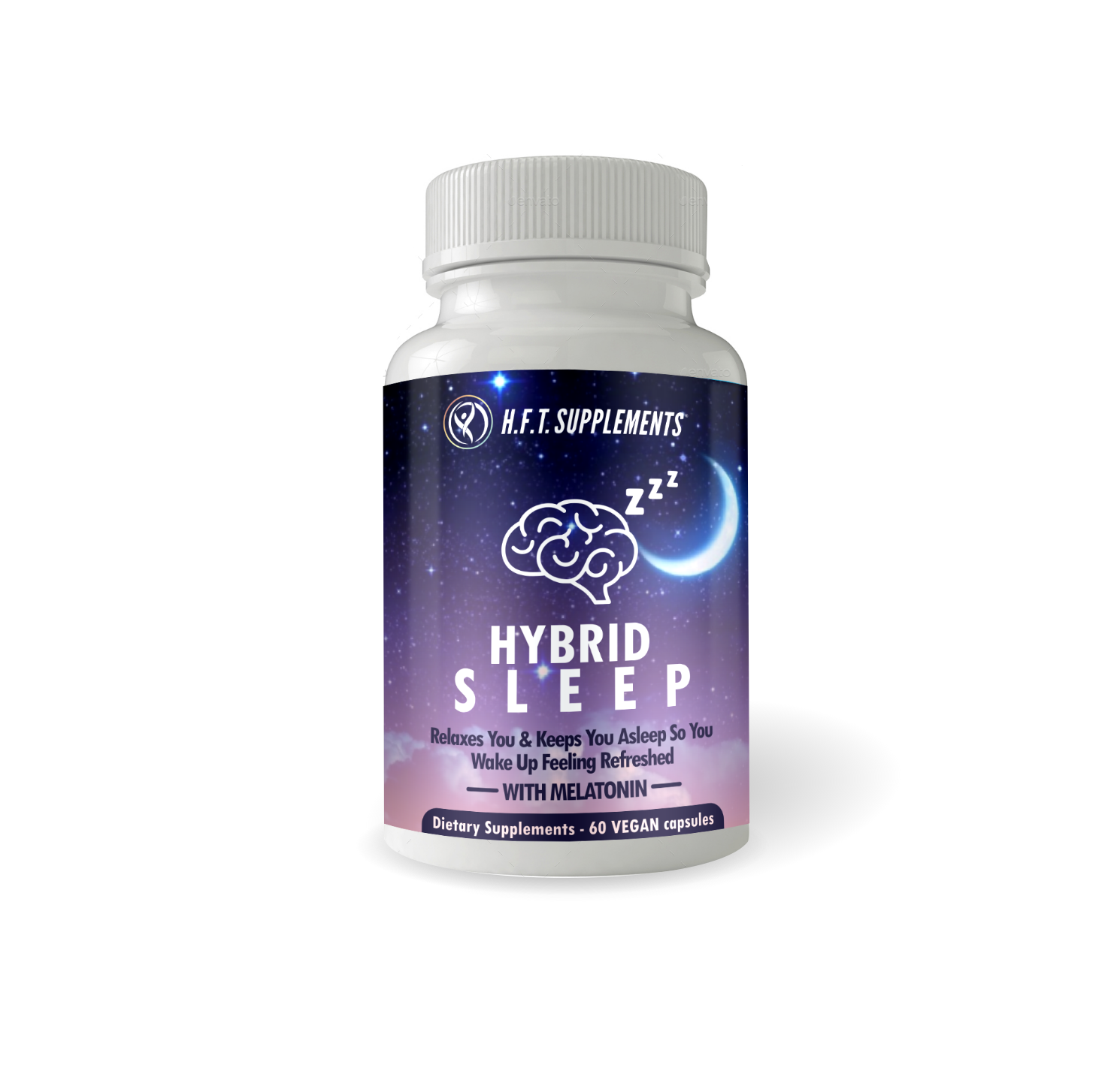 Label Design by Giovanni for HFT Supplements | Design #24755164