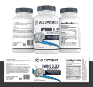 Label Design by Deziners Zone for HFT Supplements | Design: #24745823