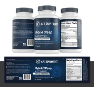 Label Design by Deziners Zone for HFT Supplements | Design: #24745824