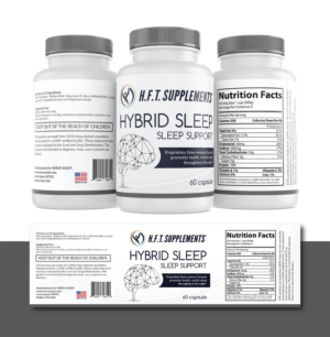 Label Design by Deziners Zone for HFT Supplements | Design: #24762313
