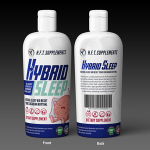 Label Design by SAI DESIGNS for HFT Supplements | Design: #24799562