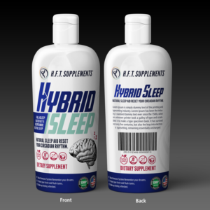 Label Design by SAI DESIGNS for HFT Supplements | Design: #24801723