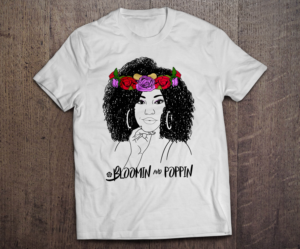 Bloomin & Poppin Design | Diseño de Camiseta por FigliaPerduta