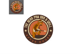 The Bear Paw Bar & Grill "AFTER HOURS" | Logo Design by The Seventh Key Magic