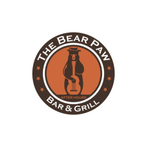 The Bear Paw Bar & Grill "AFTER HOURS" | Logo Design by Gerald Design 3