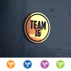 Team Sixteen | Logo Design by Gerald Design 3