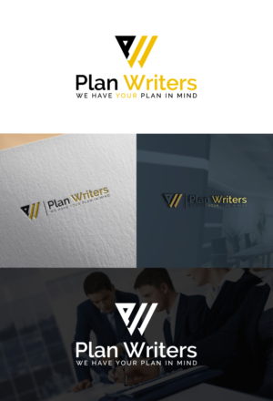 Plan Writers | Logo Design by JAHID BIN JAFAR