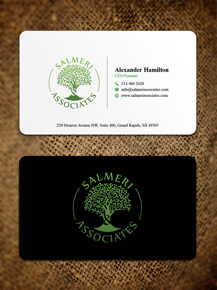 Business Card Design by Sandaruwan for Salmeri & Associates | Design #24745865