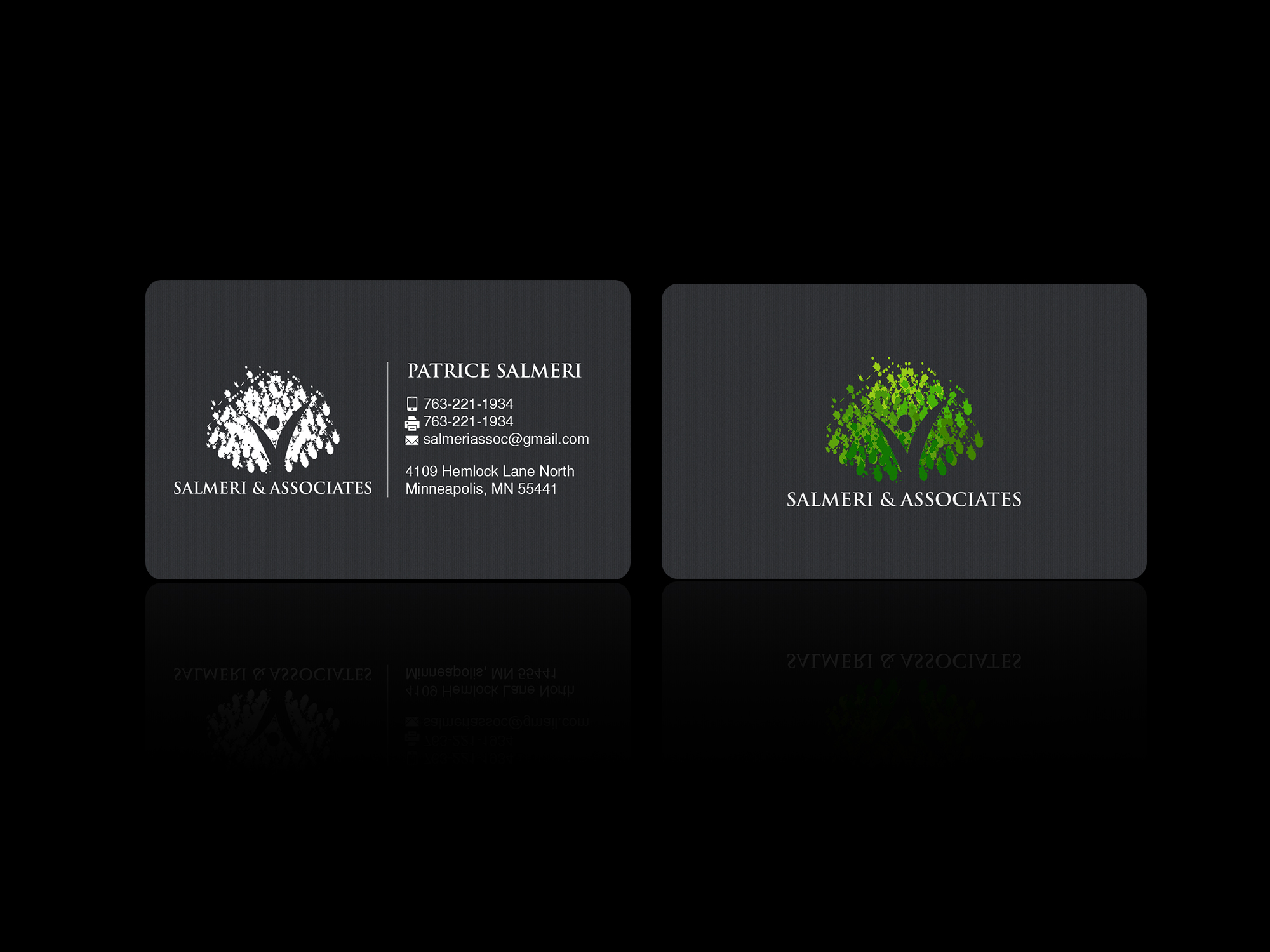 Business Card Design by Creations Box 2015 for Salmeri & Associates | Design #24801497