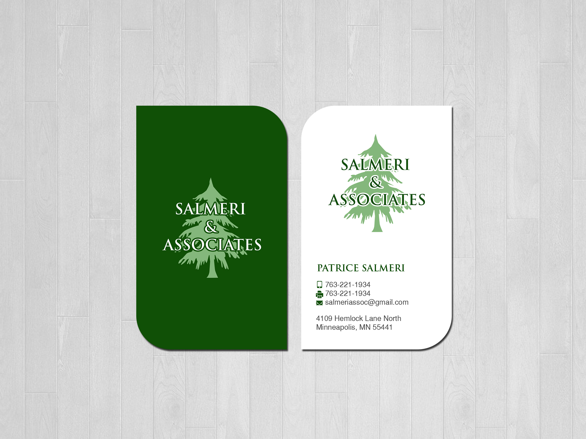 Business Card Design by Creations Box 2015 for Salmeri & Associates | Design #24801498