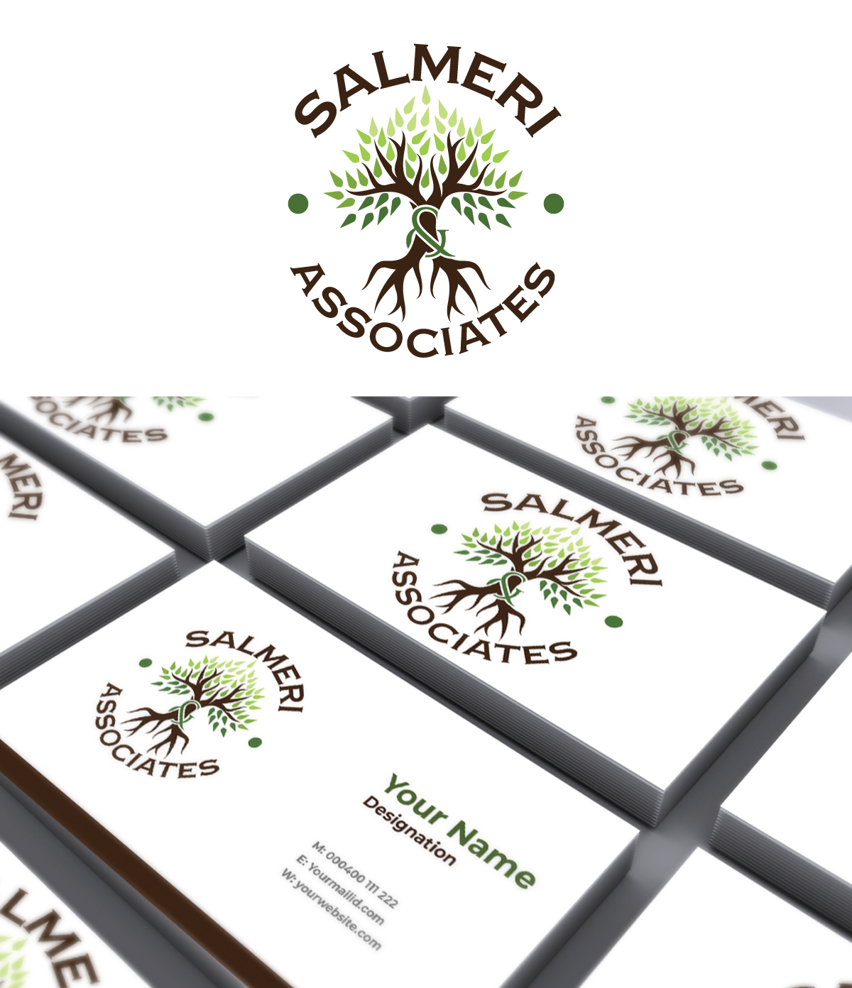 Business Card Design by Graphic Bricks for Salmeri & Associates | Design #24746484