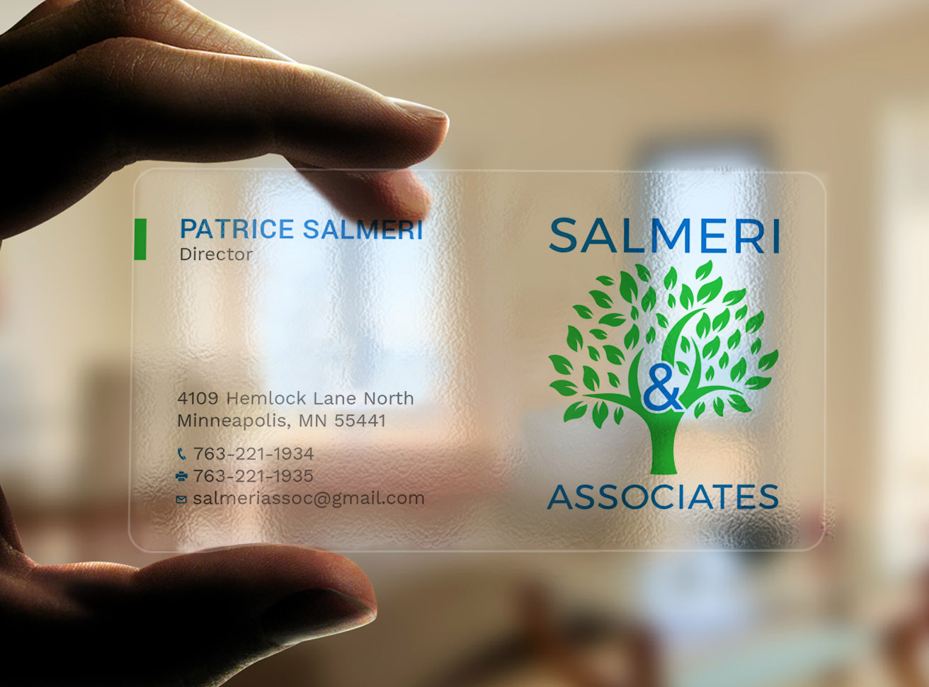 Business Card Design by Tripti Ranjan Gain for Salmeri & Associates | Design #24785190