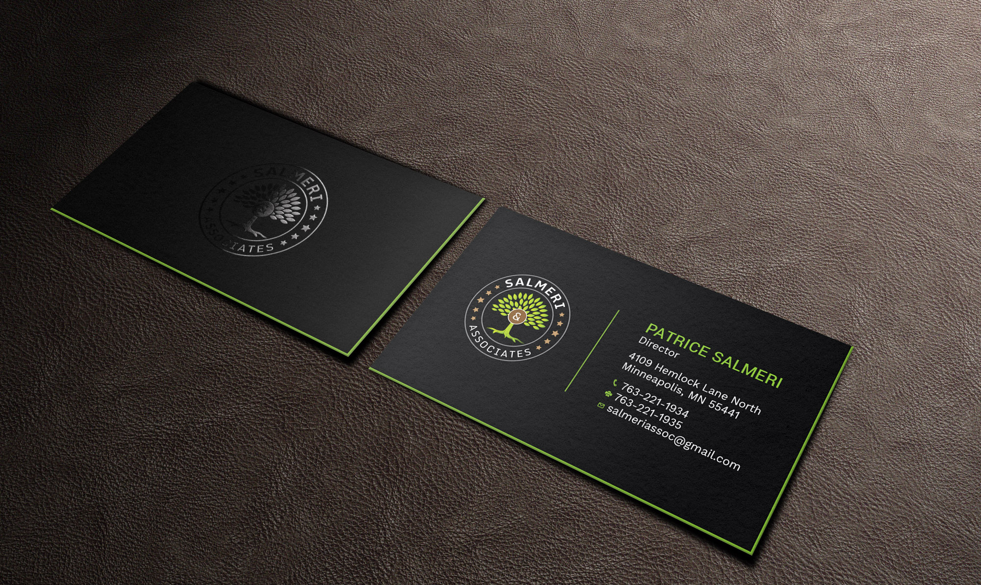Business Card Design by Tripti Ranjan Gain for Salmeri & Associates | Design #24785823