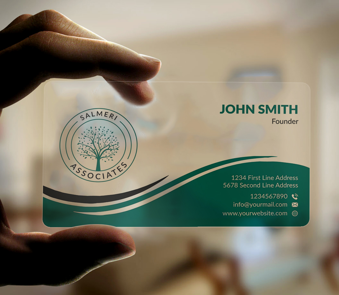 Design de Carte de Visite par Musa. A pour Salmeri & Associates | Design #24761256