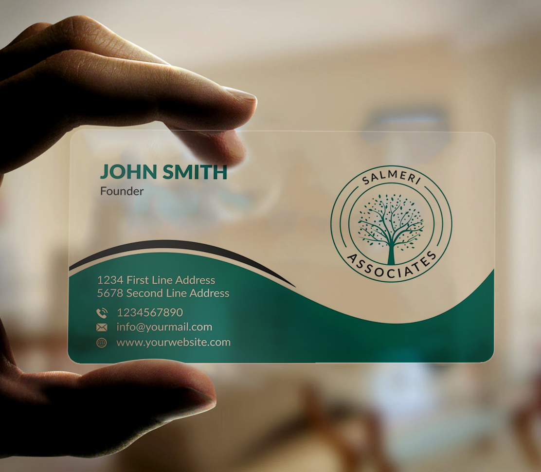 Visitenkarten-Design von Musa. A für Salmeri & Associates | Design #24761257