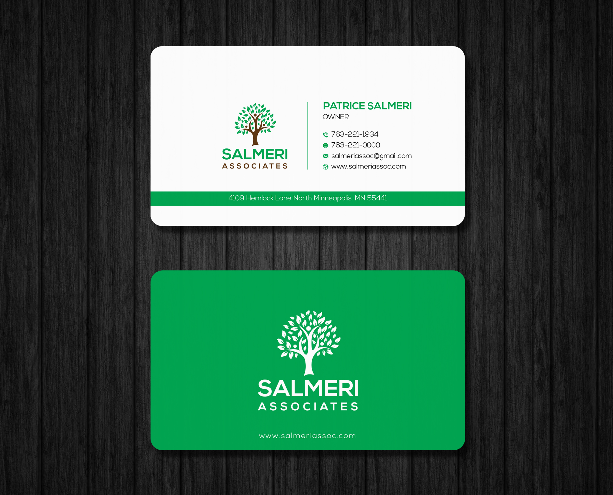 Business Card Design by Ekramul Hossen 2 for Salmeri & Associates | Design #24766083
