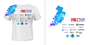 TShirt for a Software Integration company (Collage of logos)