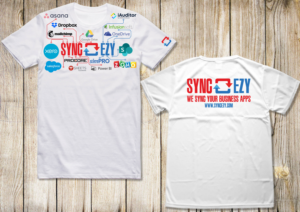 TShirt for a Software Integration company (Collage of logos) | Design de T-shirt par Alessandro Serrago