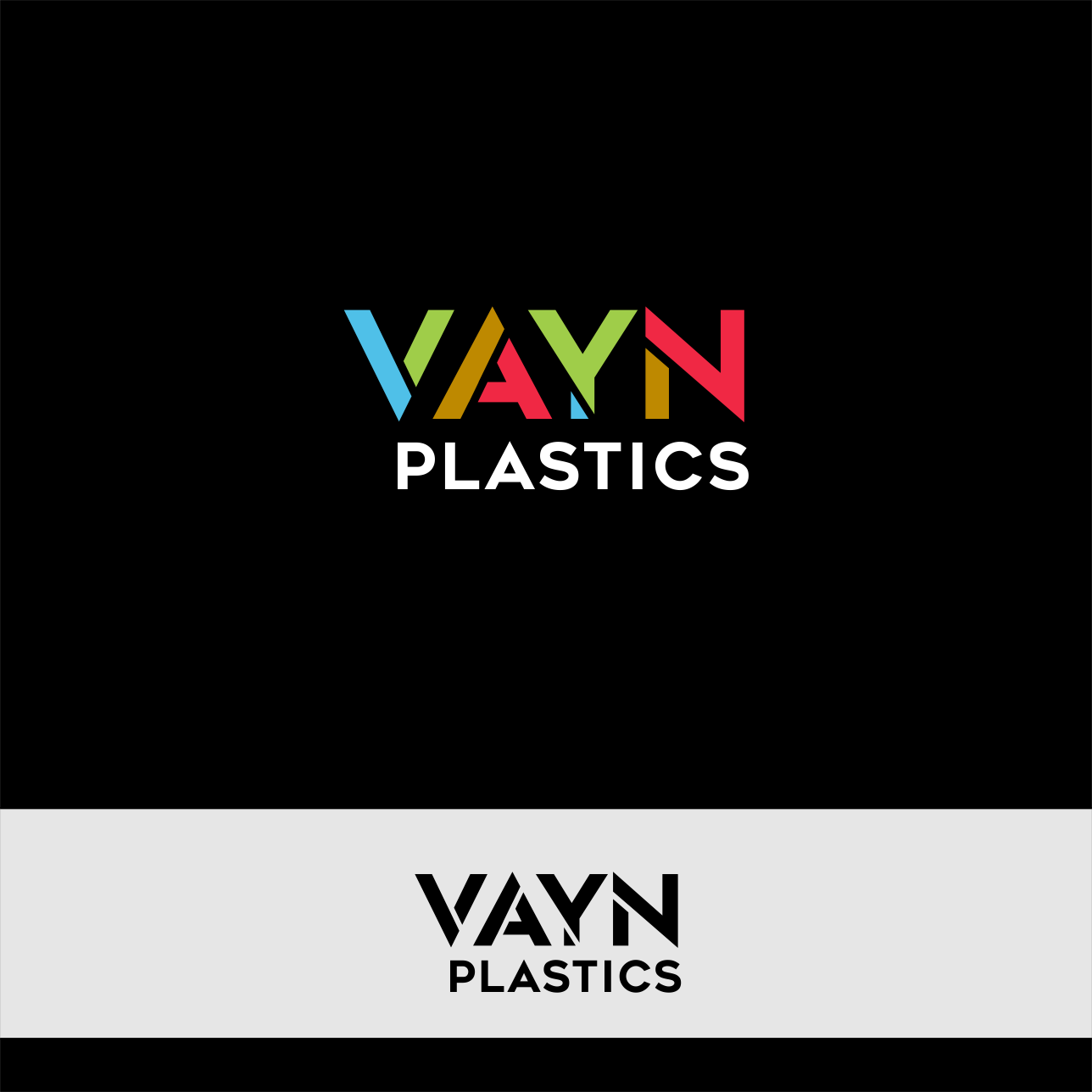 Logo Design by Arham Hidayat for Vayn Plastics  | Design #24772320