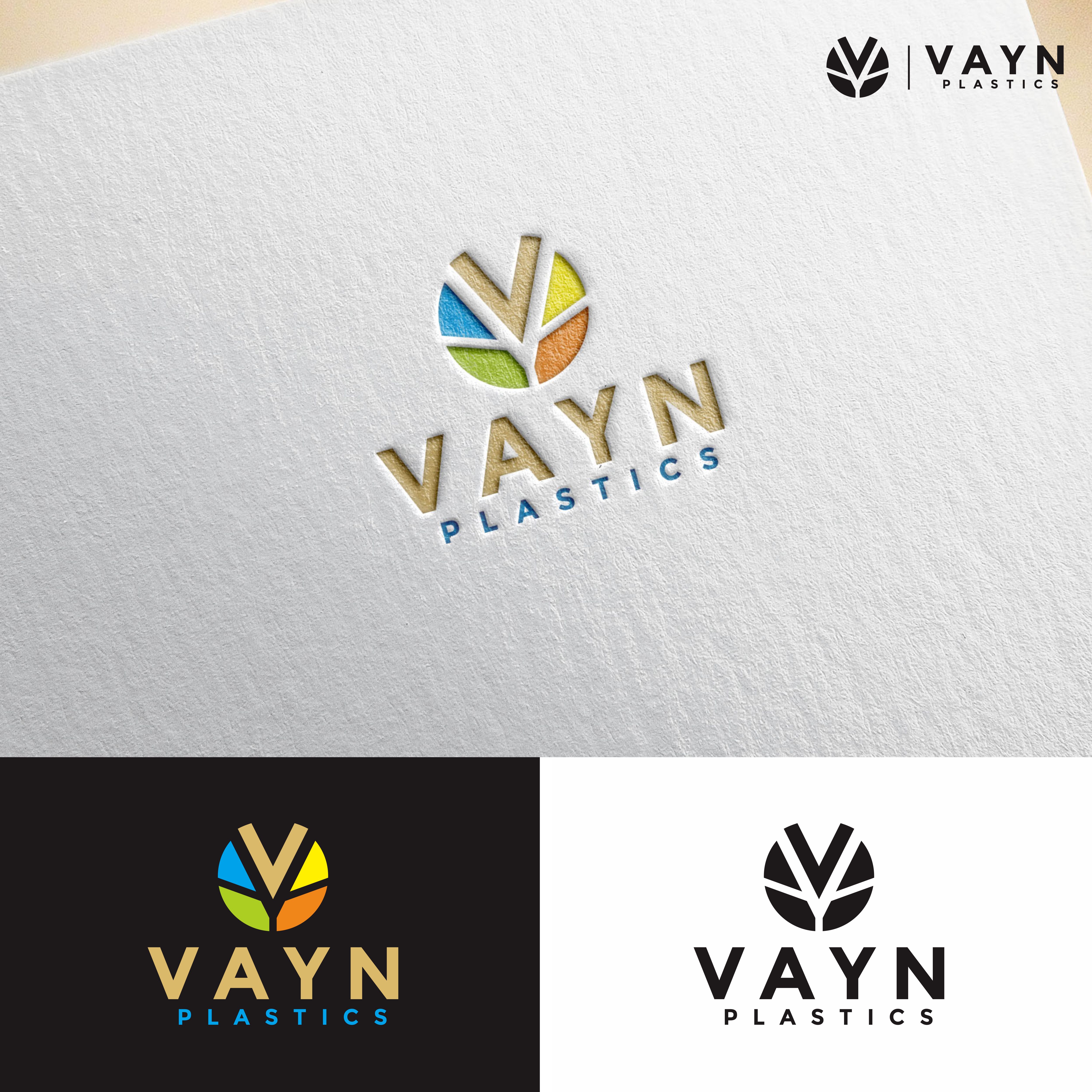Logo Design by Elma0405 for Vayn Plastics  | Design #24802467