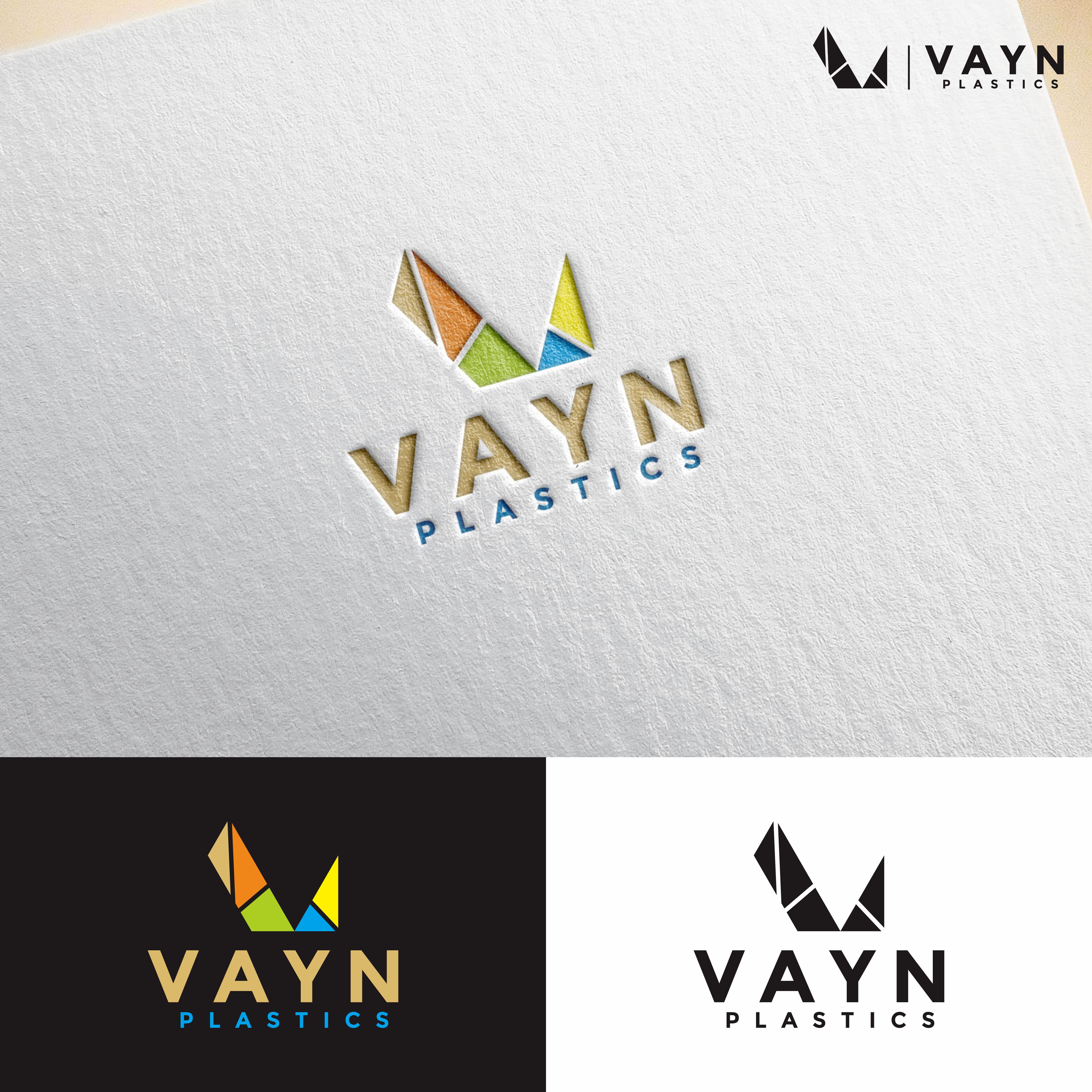 Logo Design by Elma0405 for Vayn Plastics  | Design #24802469