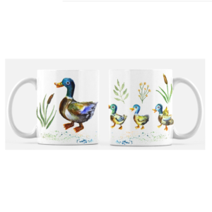 Cartoon painting design for Mug   | Diseño Con Ilustración por olpattern
