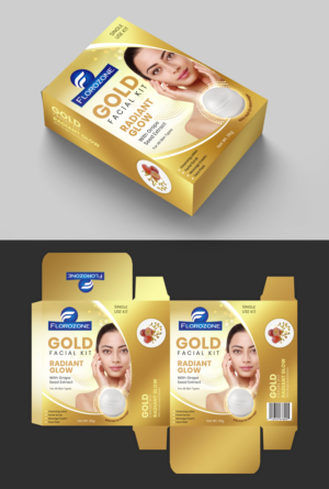 Design new artwork of packaging for Florozone  facial Kit  | Packaging Design by SAI DESIGNS