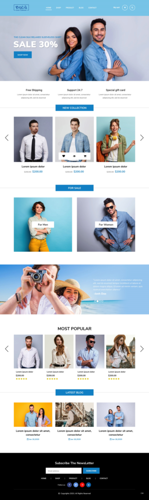Web Design by pb for this project | Design: #24786290