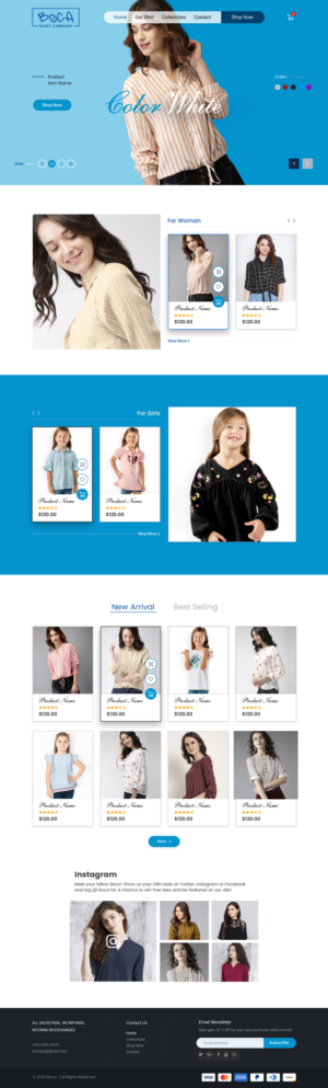 Web Design by Shijo John for this project | Design #24774557