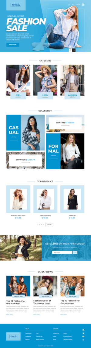 Web Design par Creative Slices pour ce projet | Design : #24788197