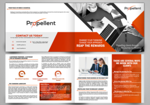 Tech company needs a brochure design | Graphic Design by Bear Studio