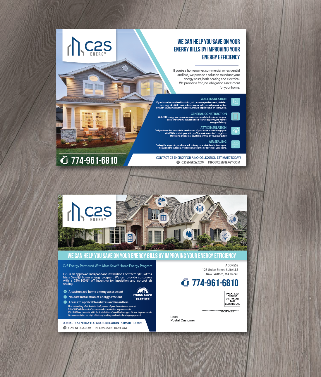 Postcard Design by alex989 for this project | Design #24799426