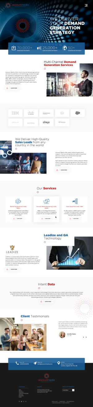 Web Design by -Marc- for this project | Design: #24801623