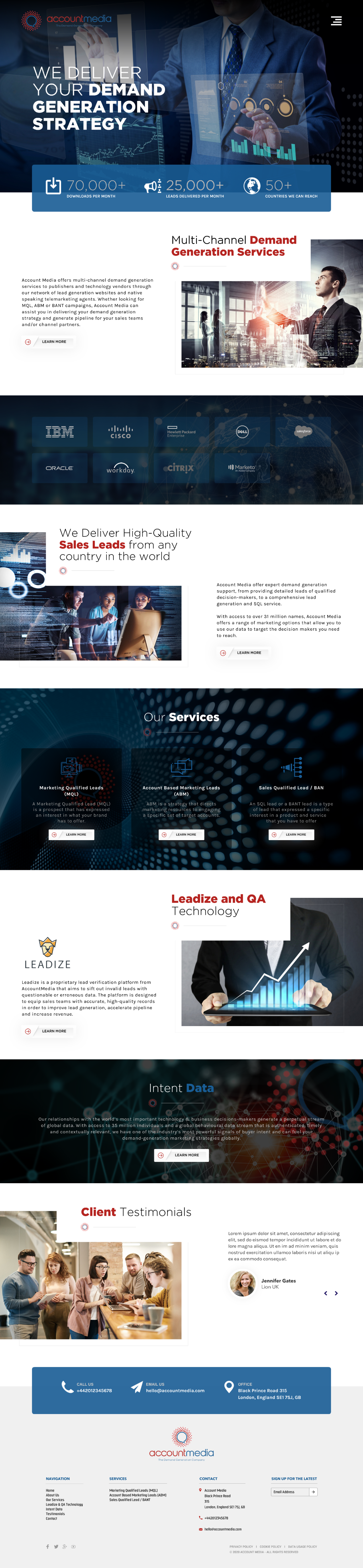 Web Design by -Marc- for this project | Design #24801624
