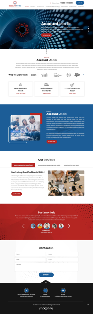 Web Design by pb for this project | Design: #24757415