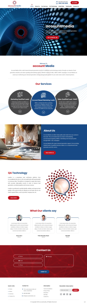 Web Design by pb for this project | Design: #24757417