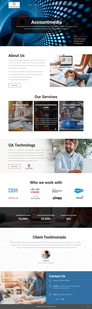 Web Design by pb for this project | Design: #24757419