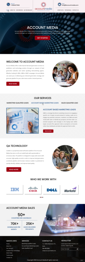 Web Design by pb for this project | Design: #24765774
