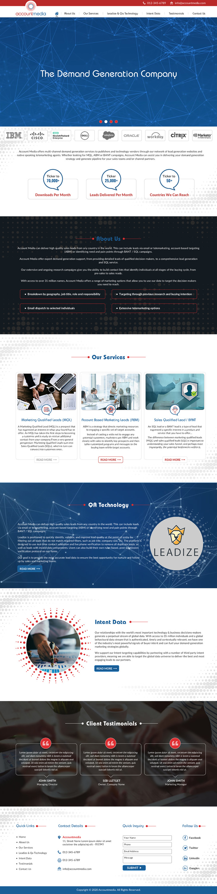 Web-Design von Infinitive Technology für dieses Projekt | Design #24787175
